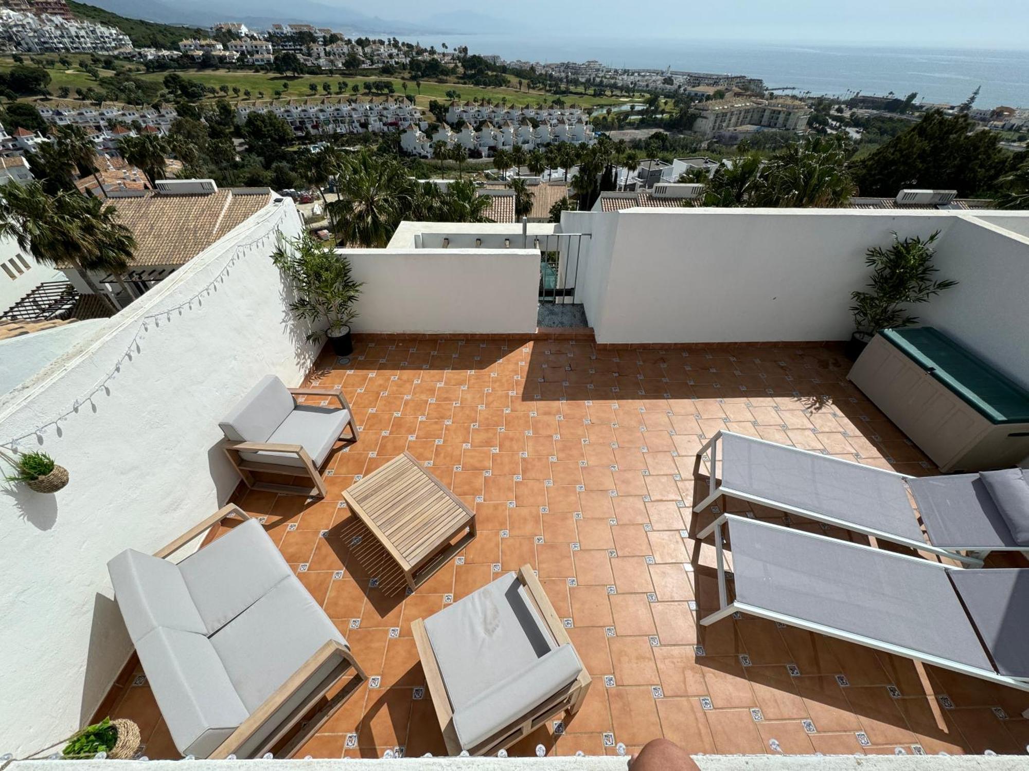 Апартаменты Casa Feliz - Penthouse In Манилва Экстерьер фото